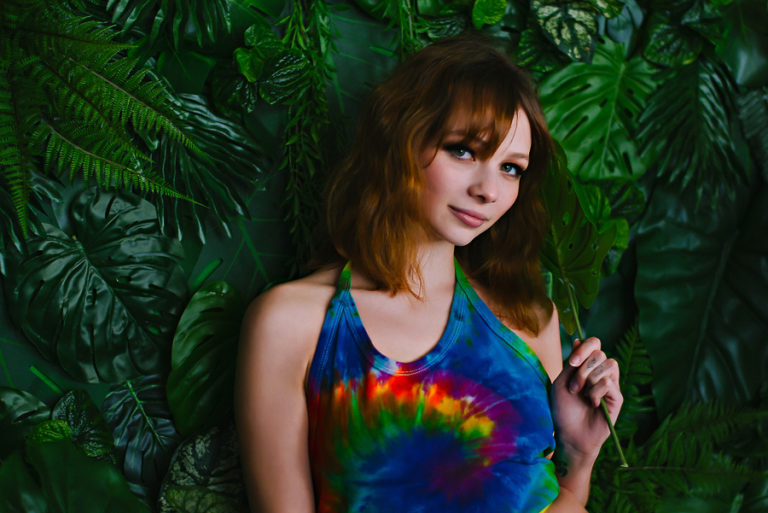 Jungle Inspired Boudoir Photo Shoot Michigan Boudoir Photography Studio Michelle Burroughs